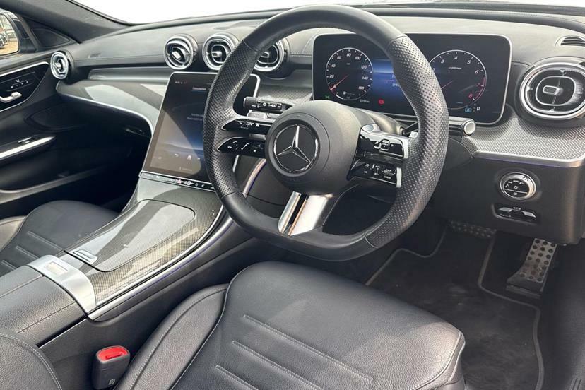Mercedes-Benz C Class C200 Amg Line Premium 9G-tronic Black #5