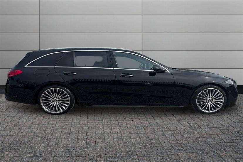 Mercedes-Benz C Class C200 Amg Line Premium 9G-tronic Black #3