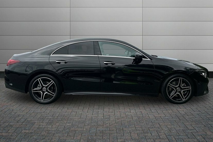 Mercedes-Benz CLA Class Cla200 Amg Line Executive Coupe Black #3