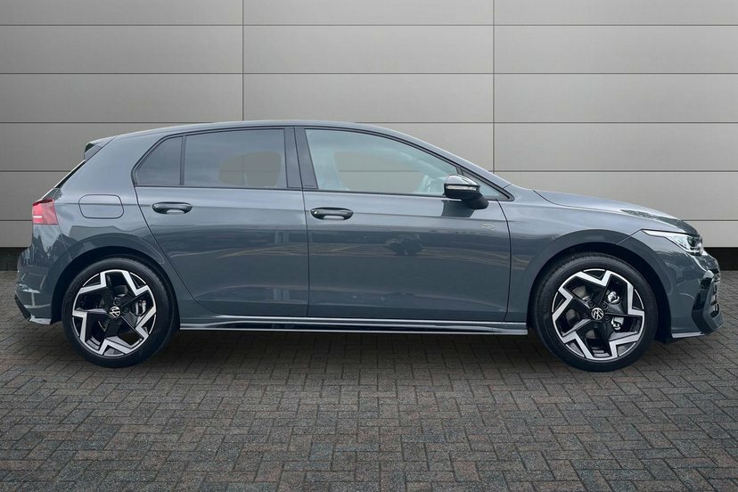 Volkswagen Golf 1.5 Etsi Mhev R-line Hatchback Hybrid D LY26EEH Grey #4