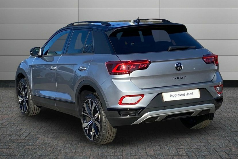 Volkswagen T-Roc 1.5 Tsi Style Design Suv Dsg 150 Ps WV26XZA Blue #3