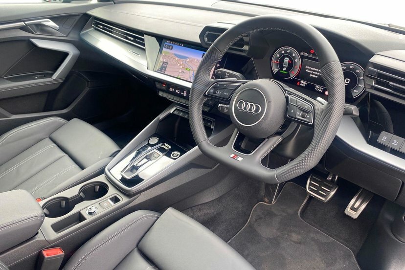 Audi A3 1.5 Tfsi S Line Saloon S Tronic 116 Ps EY75SPZ Black #6