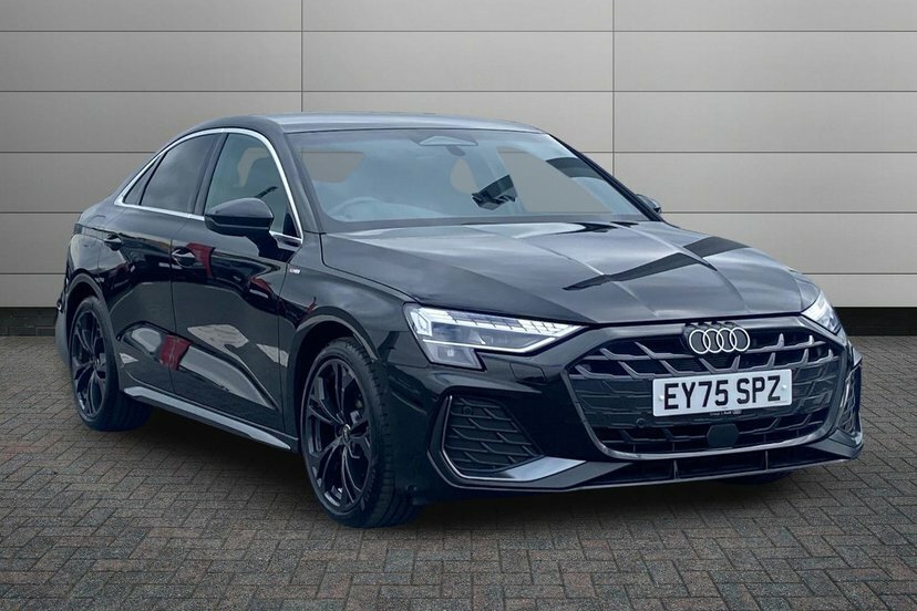 Audi A3 1.5 Tfsi S Line Saloon S Tronic 116 Ps Black