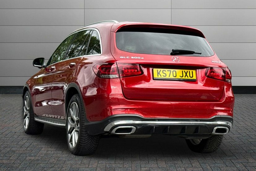 Mercedes-Benz GLC Class 2.0 Glc300d Amg Line Premium Plus Suv KS70JXU Red #2