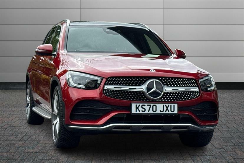 Mercedes-Benz GLC Class 300D 4Matic Amg Line Premium Pls 9G-tronic Red