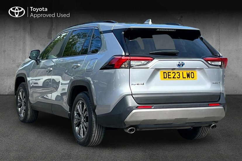 Toyota Rav 4 2.5 Vvt-h Gpf Design Suv Hybrid Cvt 21 DE23LWO Silver #3