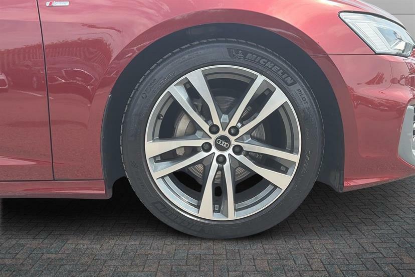 Audi A6 40 Tfsi S Line S Tronic Red #4