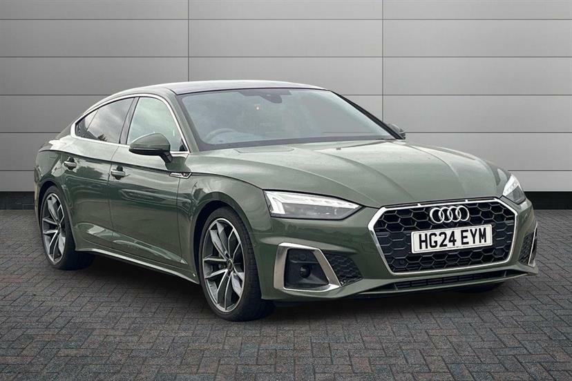 Audi A5 40 Tfsi 204 S Line S Tronic Tech Pack Pro Green