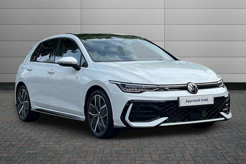 Volkswagen Golf 1.5 Etsi Mhev R-line Dsg White