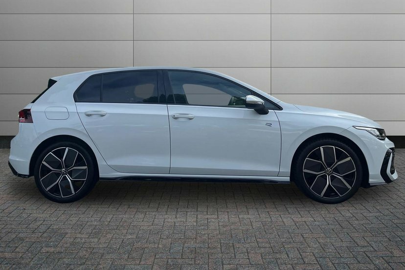 Volkswagen Golf 1.5 Etsi Mhev R-line Dsg LY26FTZ White #4