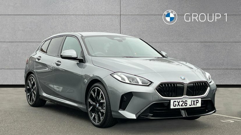 BMW 1 Series 1.5 120I Mht M Sport Hatchback Hybrid D Grey