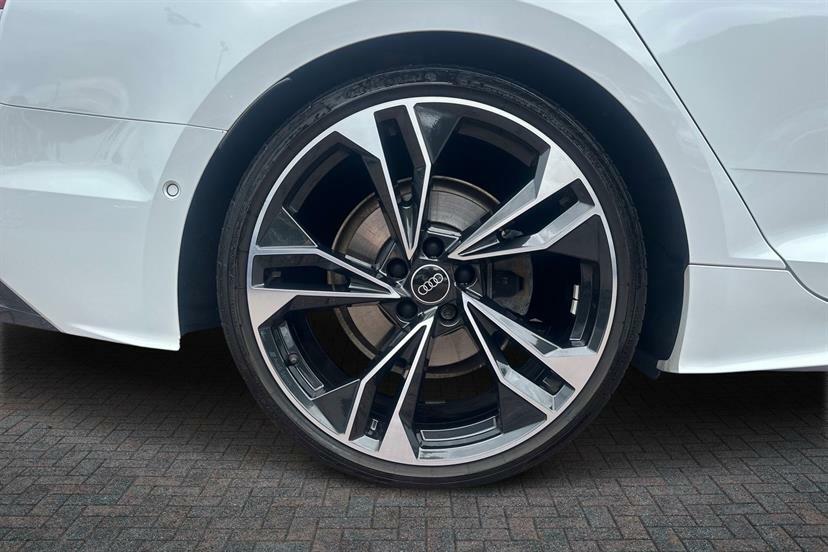 Audi A5 40 Tfsi 204 Black Edition S Tronic White #5