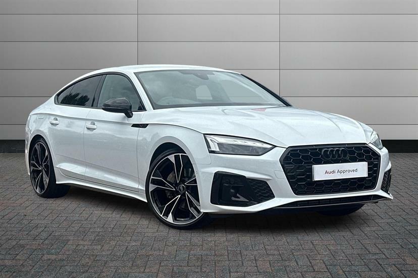 Audi A5 40 Tfsi 204 Black Edition S Tronic White