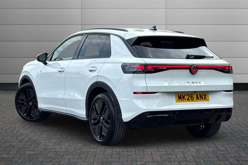 Volkswagen T-Roc 1.5 Etsi 150 R-line Dsg White #2