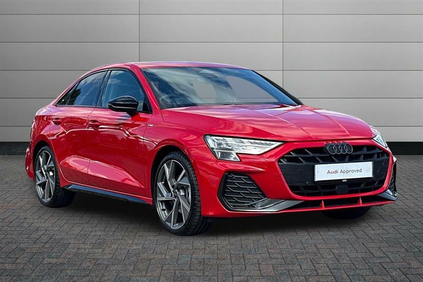 Audi A3 1.5 Tfsi 150 Black Ed S Tronic Tech Pack Red