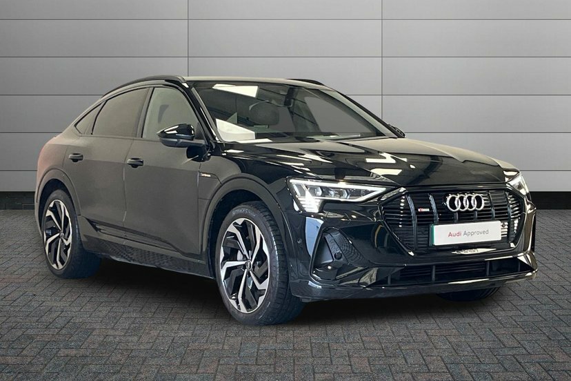 Audi E-tron 55 Black Edition Sportback Quatt Black