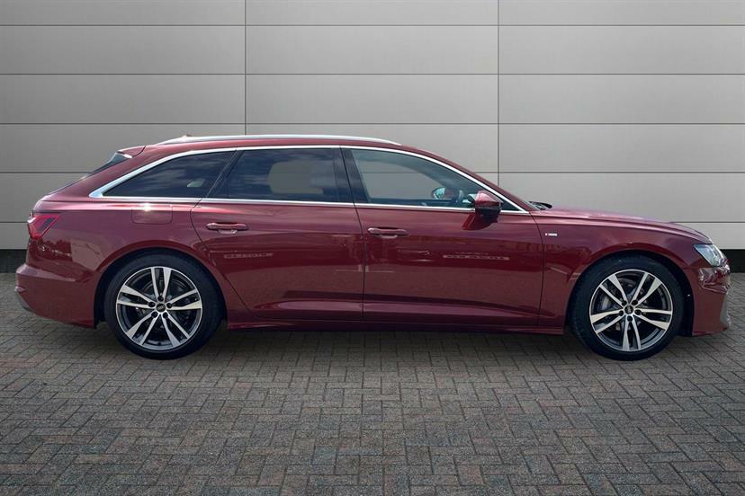 Audi A6 40 Tfsi S Line S Tronic Red #4