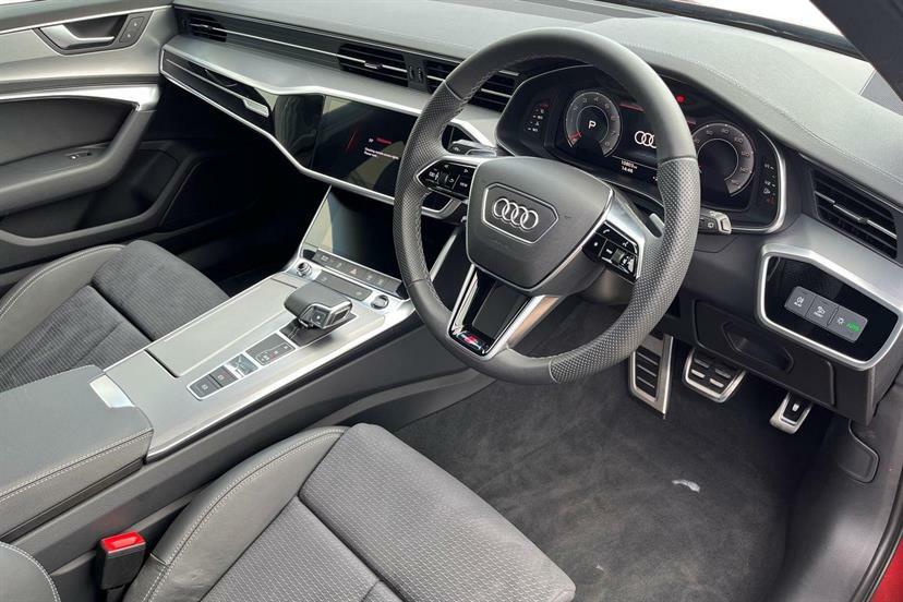 Audi A6 40 Tfsi S Line S Tronic Red #6
