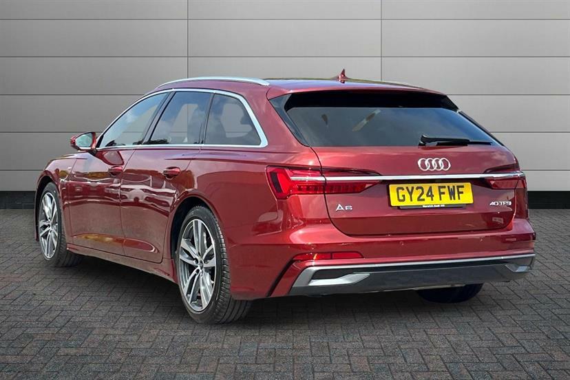 Audi A6 40 Tfsi S Line S Tronic Red #3