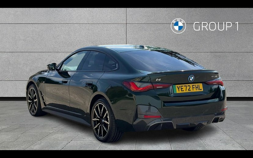 BMW i4 I4 Edrive40 M Sport YE72FHL Green #2