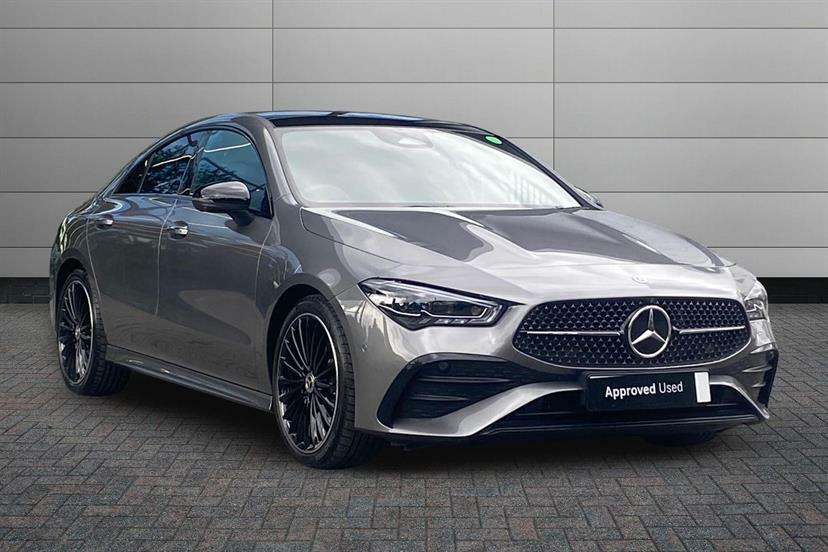 Mercedes-Benz CLA Class 1.3 Cla200h Mhev Amg Line Premium Plus Coupe Grey