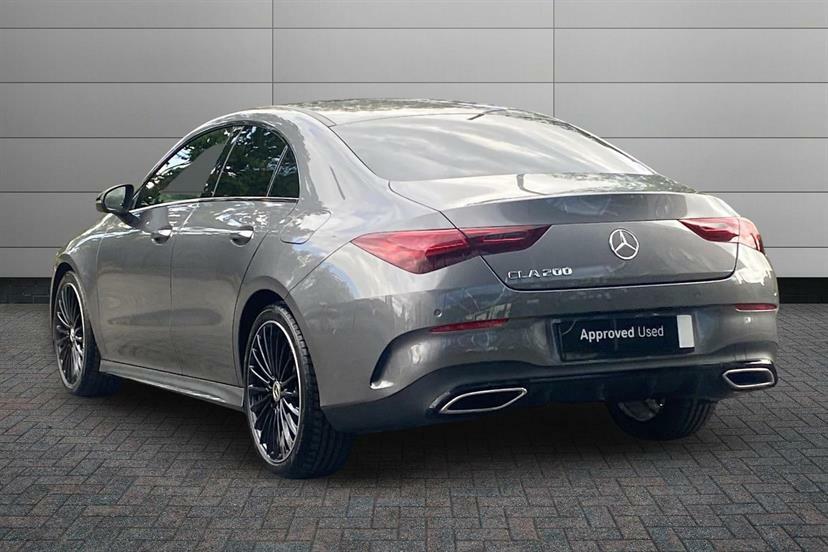Mercedes-Benz CLA Class 1.3 Cla200h Mhev Amg Line Premium Plus Coupe Grey #2
