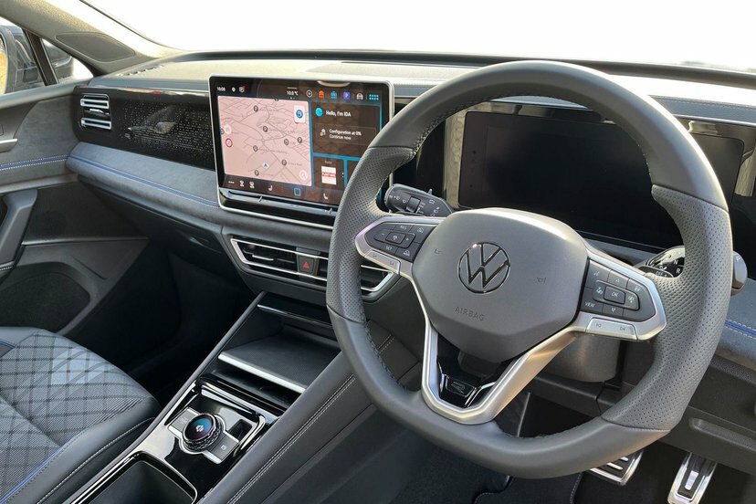 Volkswagen Tiguan 1.5 Etsi Mhev R-line Suv Hybrid Dsg 15 LY75TDO Grey #6