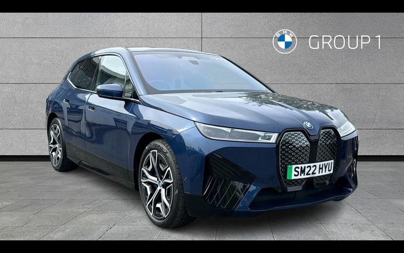 BMW iX Ix Xdrive40 M Sport SM22HYU Blue