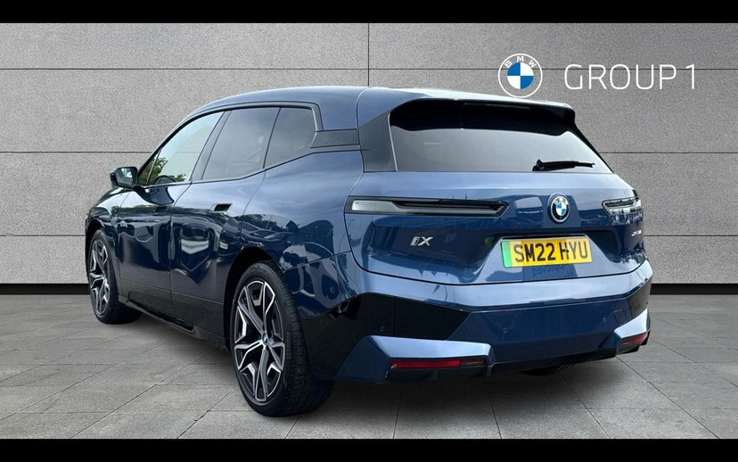 BMW iX Ix Xdrive40 M Sport SM22HYU Blue #2