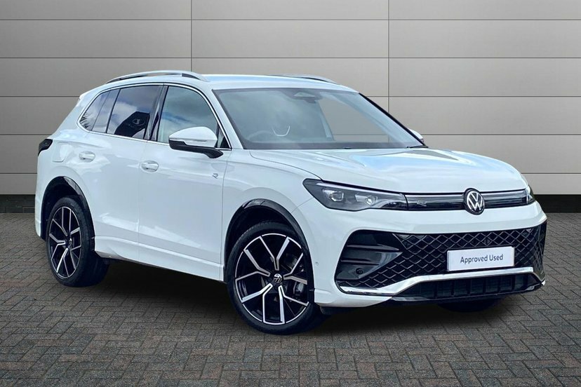 Volkswagen Tiguan 1.5 Etsi Mhev R-line Suv Hybrid Dsg 15 MJ26VKK White