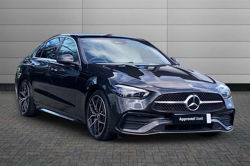 Mercedes-Benz C Class C300d Amg Line Premium 9G-tronic Grey