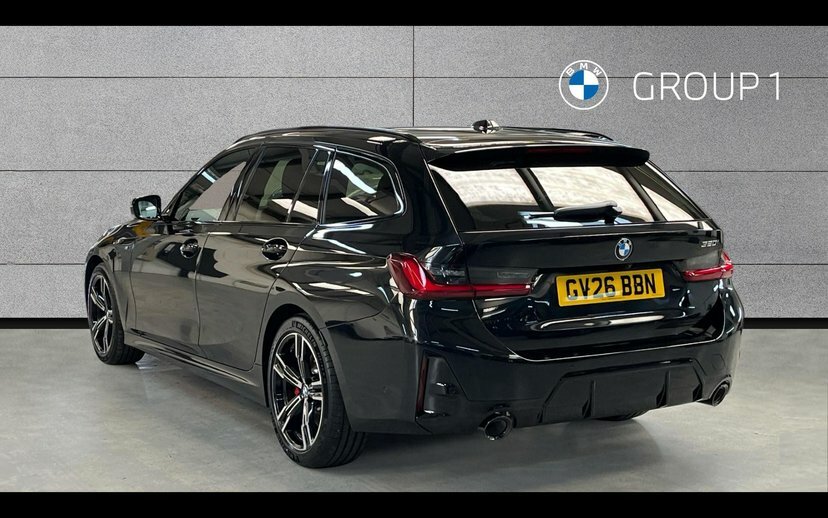 BMW 3 Series 320I M Sport Touring GV26BBN Black #2