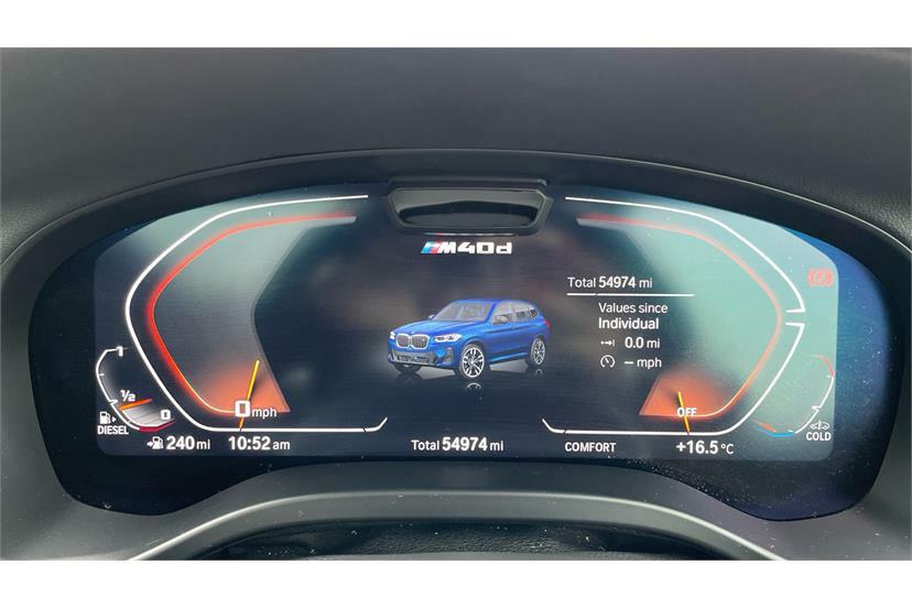 BMW X3 Xdrive30d Mht M Sport Black #8