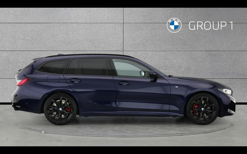 BMW 3 Series 320I M Sport Pro Touring FV26XBB Blue #3