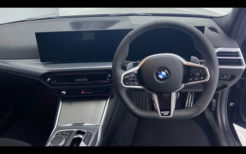 BMW 3 Series 320I M Sport Pro Touring FV26XBB Blue #4
