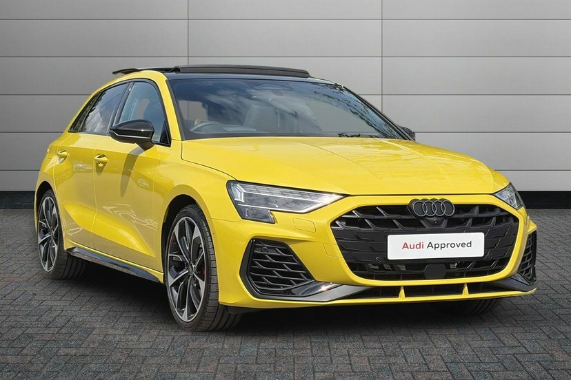 Audi S3 2.0 Tfsi Black Edition Sportback S Tron Green
