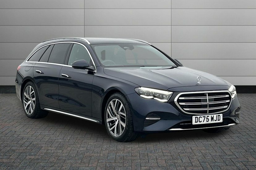 Mercedes-Benz E Class 2.0 E220dh Mhev Exclusive Premium Estate Die Blue