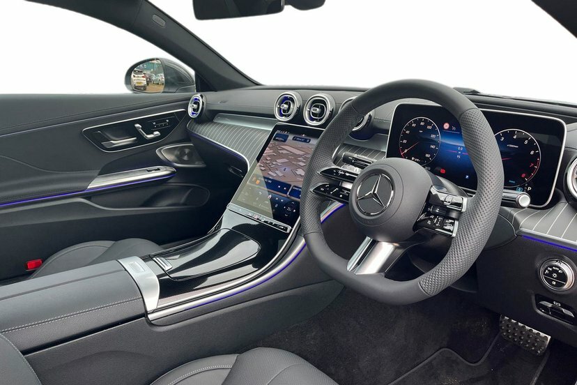 Mercedes-Benz CLE Class Cle300h Mhev Amg Line Premium Plus Coupe Grey #5