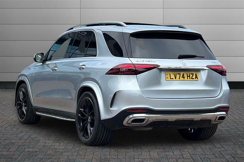 Mercedes-Benz GLE Class 450D 4Matic Amg Line Prem 9G-tron 7 St Silver #2
