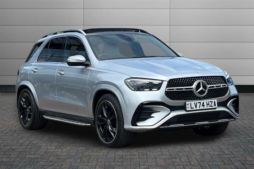 Mercedes-Benz GLE Class 450D 4Matic Amg Line Prem 9G-tron 7 St Silver