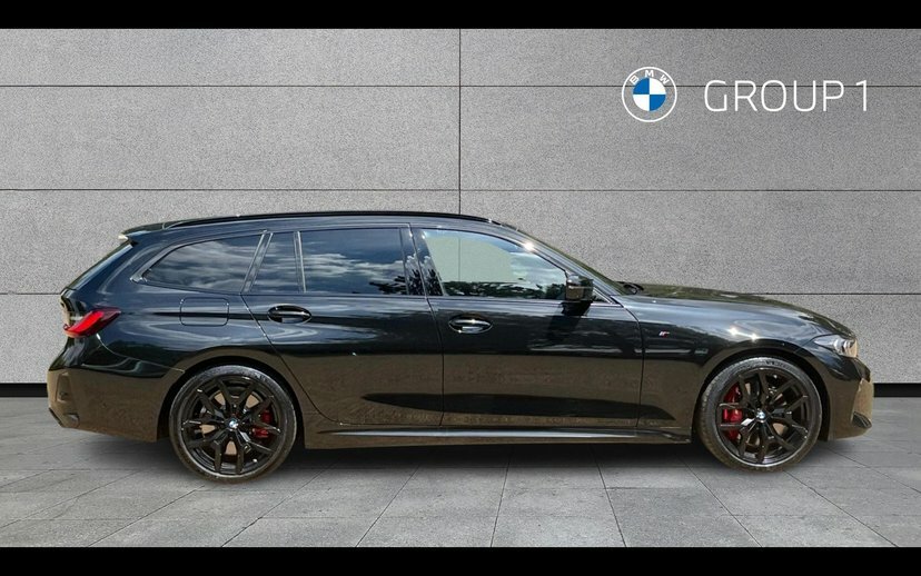 BMW 3 Series M340i Xdrive Touring Black #3