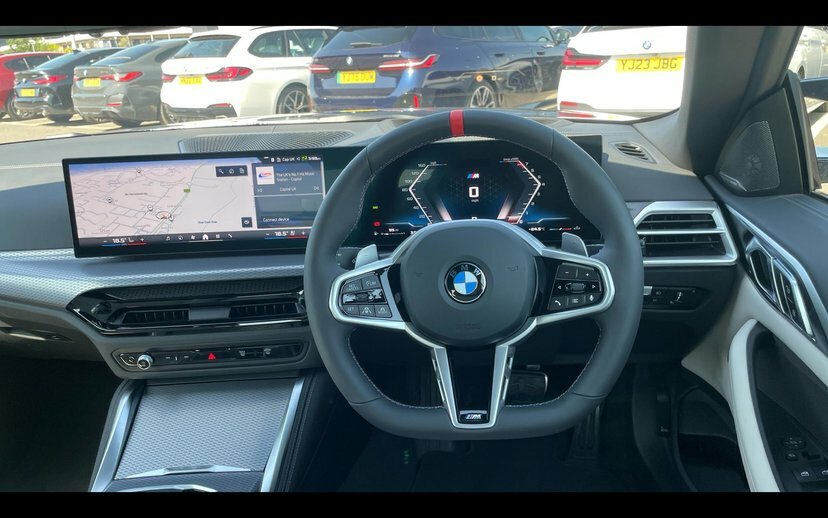 BMW 4 Series M440i Xdrive Convertible KX26HXY Black #5
