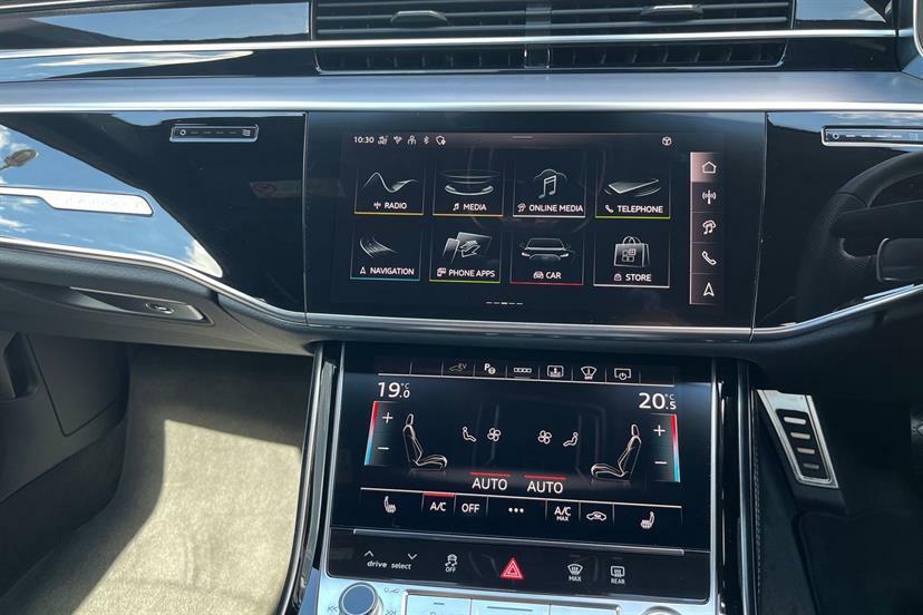 Audi A8 3.0 Tdi V6 50 Black Edition Saloon Tipt FX75UAK Black #20