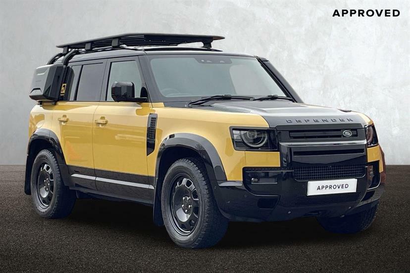 Land Rover Defender 110 3.0 D350 Trophy Edition Deep Sandglow 110 Yellow