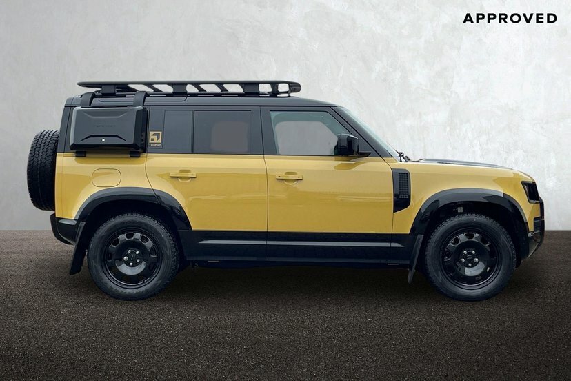 Land Rover Defender 110 3.0 D350 Mhev Trophy Edition Deep Sandglow Suv LA75CDZ Yellow #5