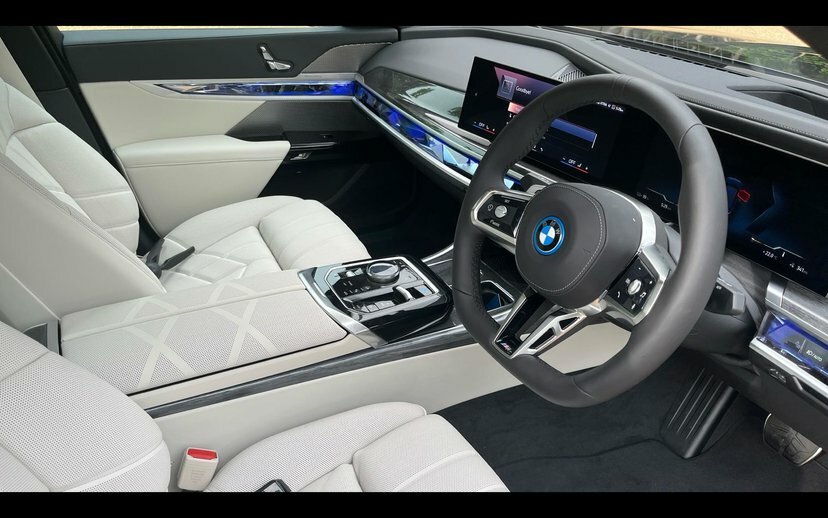 BMW i7 I7 Edrive50 M Sport Black #6