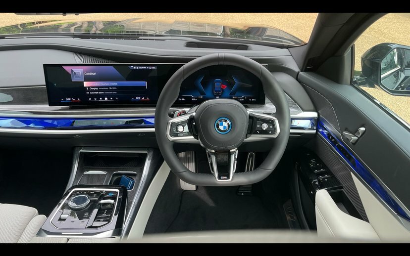 BMW i7 I7 Edrive50 M Sport Black #5