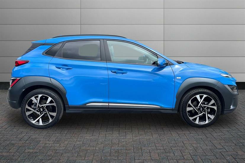 Hyundai Kona 1.0 Tgdi 48V Mhev Premium Blue #4