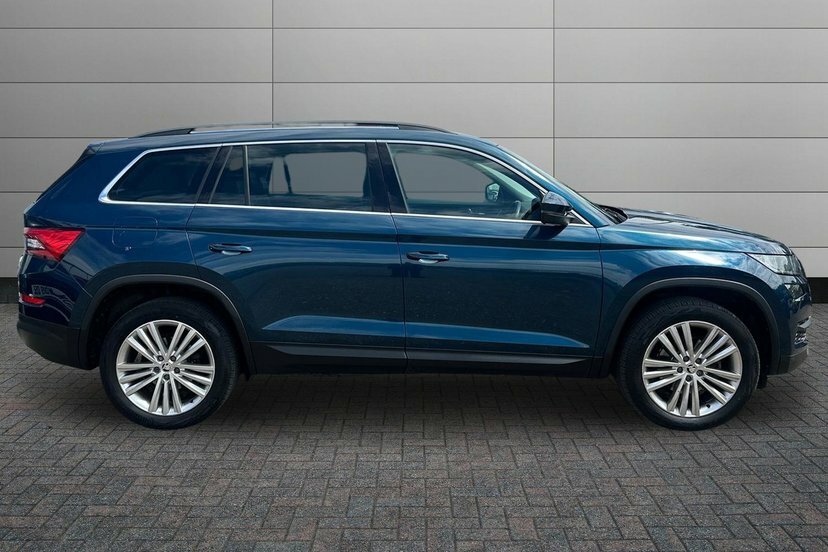 Skoda Kodiaq 2.0 Tdi Se L Suv Dsg 4Wd 7 Seat 150 BV69PYL Blue #4