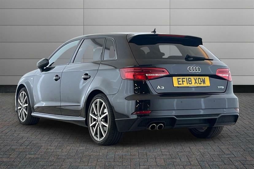 Audi A3 1.6 Tdi Se Technik Sportback S Tronic Euro 6 Ss Black #3